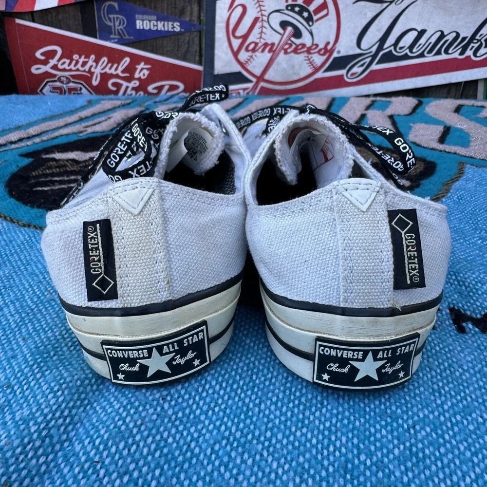 Size M6.5/W8.5 - Converse Chuck 70 Gore-Tex Sneakers Mens Gray Shoes Low Top - Picture 4 of 7